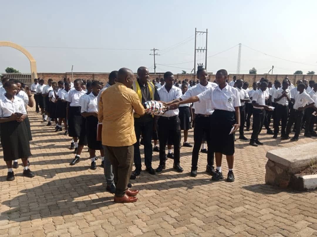 Sports Equipment Donated to Local Schools