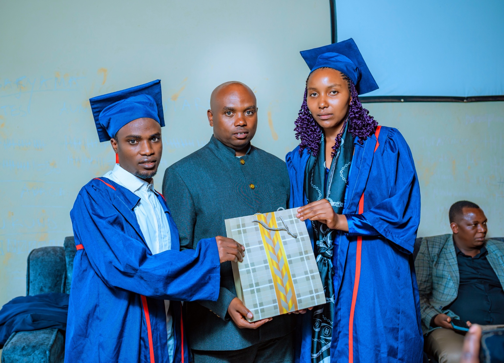 Graduation ceremony – group photo